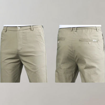 Villum - Chino-Hose mit Stretch und bequemer Taille