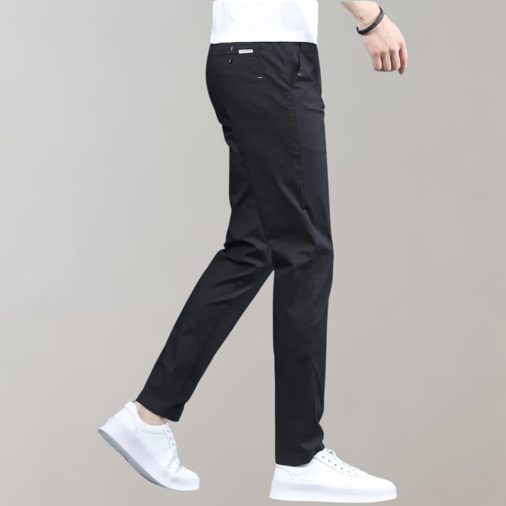 Villum - Chino-Hose mit Stretch und bequemer Taille