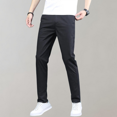 Villum - Chino-Hose mit Stretch und bequemer Taille