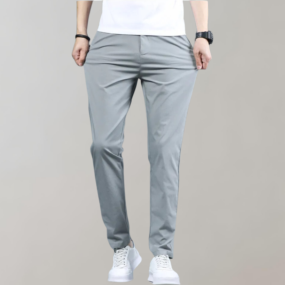 Villum - Chino-Hose mit Stretch und bequemer Taille