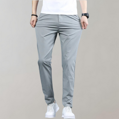 Villum - Chino-Hose mit Stretch und bequemer Taille