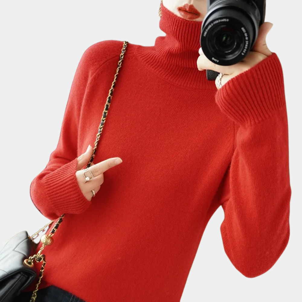 Marie - Luxuriöser Komfort Strickpullover für Damen