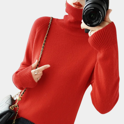 Marie - Luxuriöser Komfort Strickpullover für Damen