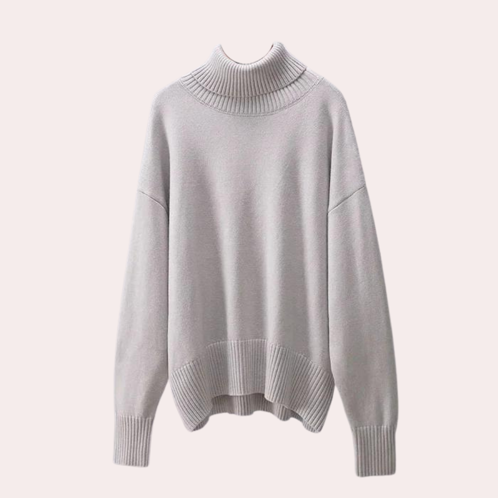 Nala - Eleganter und luxuriöser Rollkragenpullover für Frauen in bequemer Passform