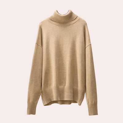 Nala - Eleganter und luxuriöser Rollkragenpullover für Frauen in bequemer Passform