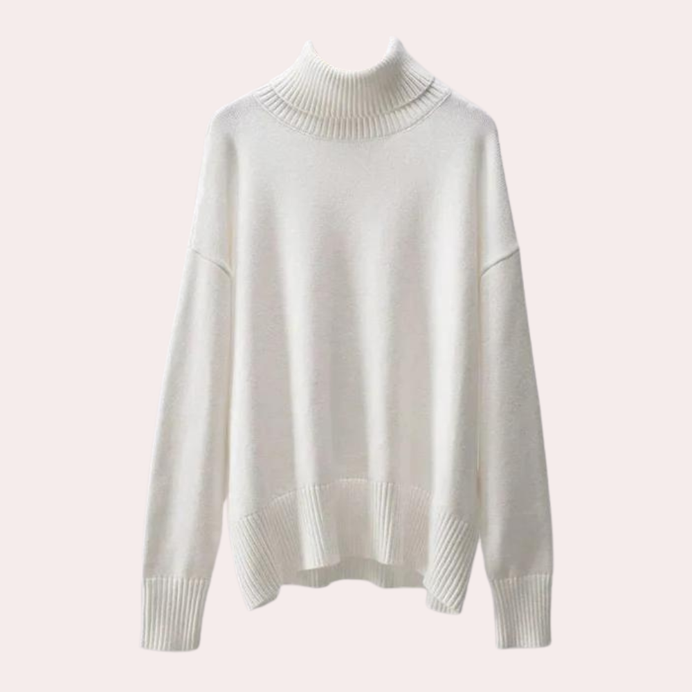 Nala - Eleganter und luxuriöser Rollkragenpullover für Frauen in bequemer Passform