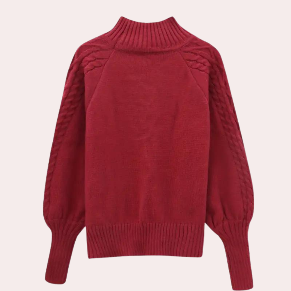Lena - Eleganter Damenstrickpullover für einen trendigen Look