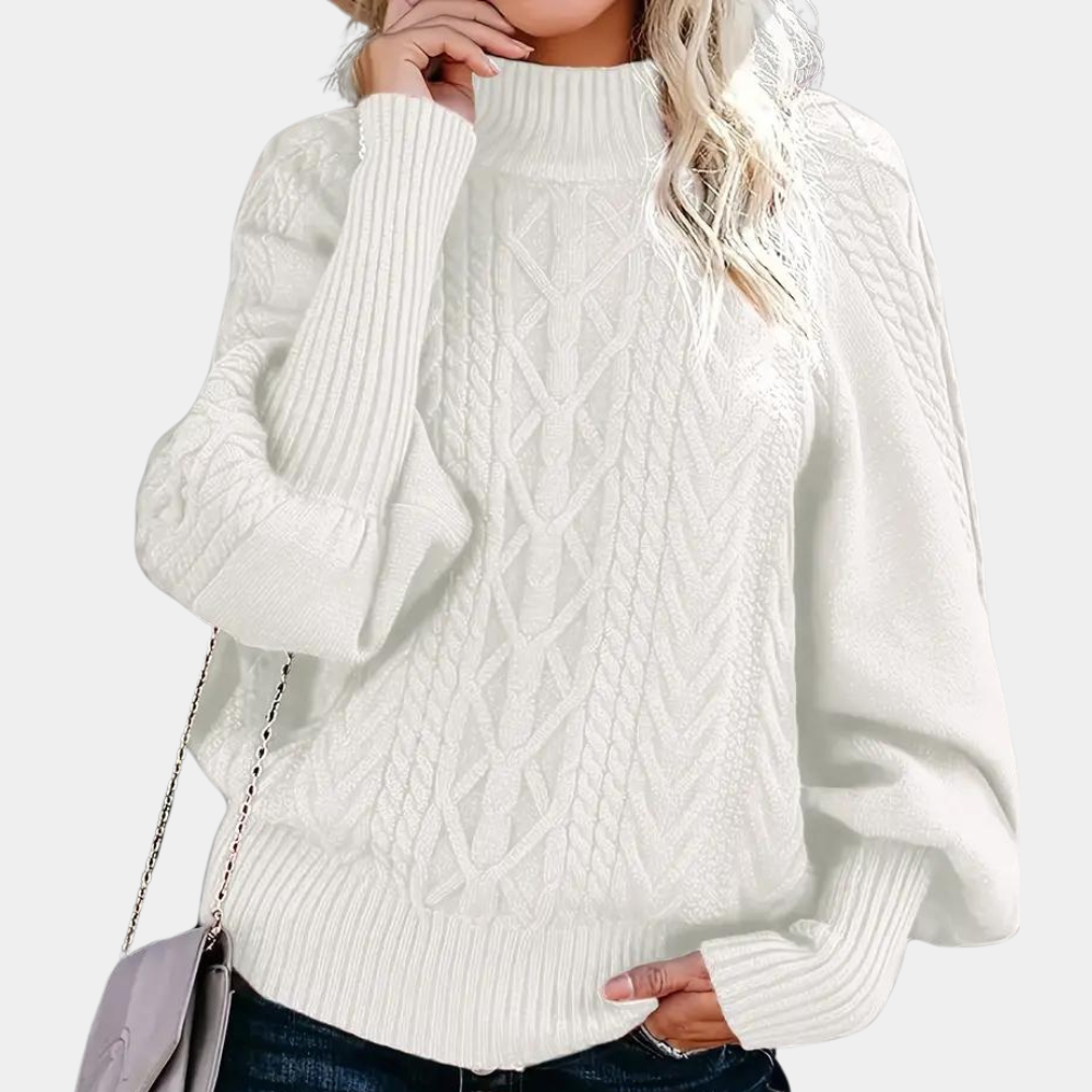Lena - Eleganter Damenstrickpullover für einen trendigen Look