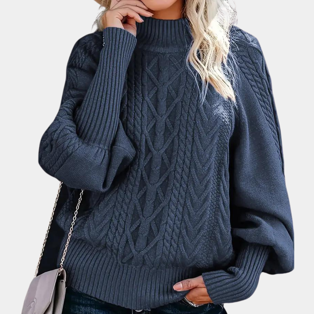 Lena - Eleganter Damenstrickpullover für einen trendigen Look