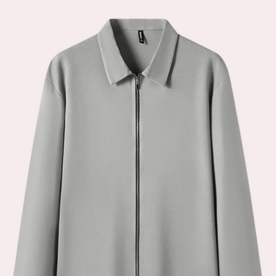 Stylische Herrenjacke mit Reißverschluss für einen trendigen Look