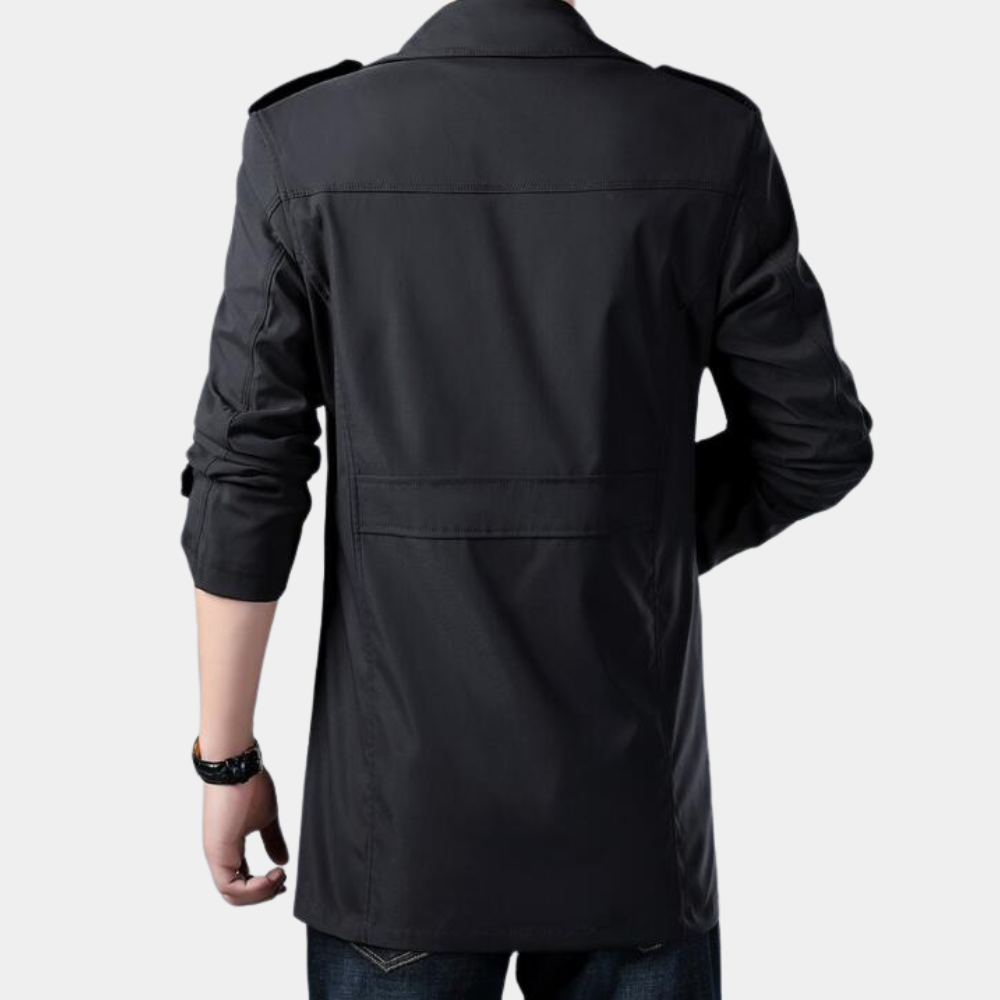 Gregorio - Eleganter klassischer Trenchcoat für den modernen Mann