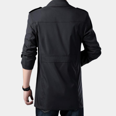 Gregorio - Eleganter klassischer Trenchcoat für den modernen Mann
