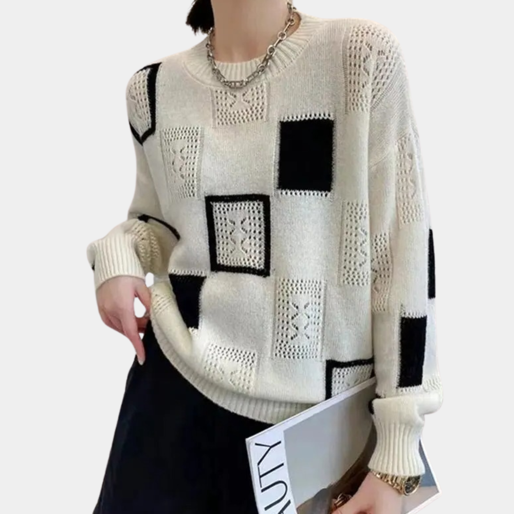 Eleganter Damenpullover in luxuriöser Qualität