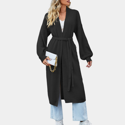 Minka - Eleganter und zeitloser langer Damenmantel