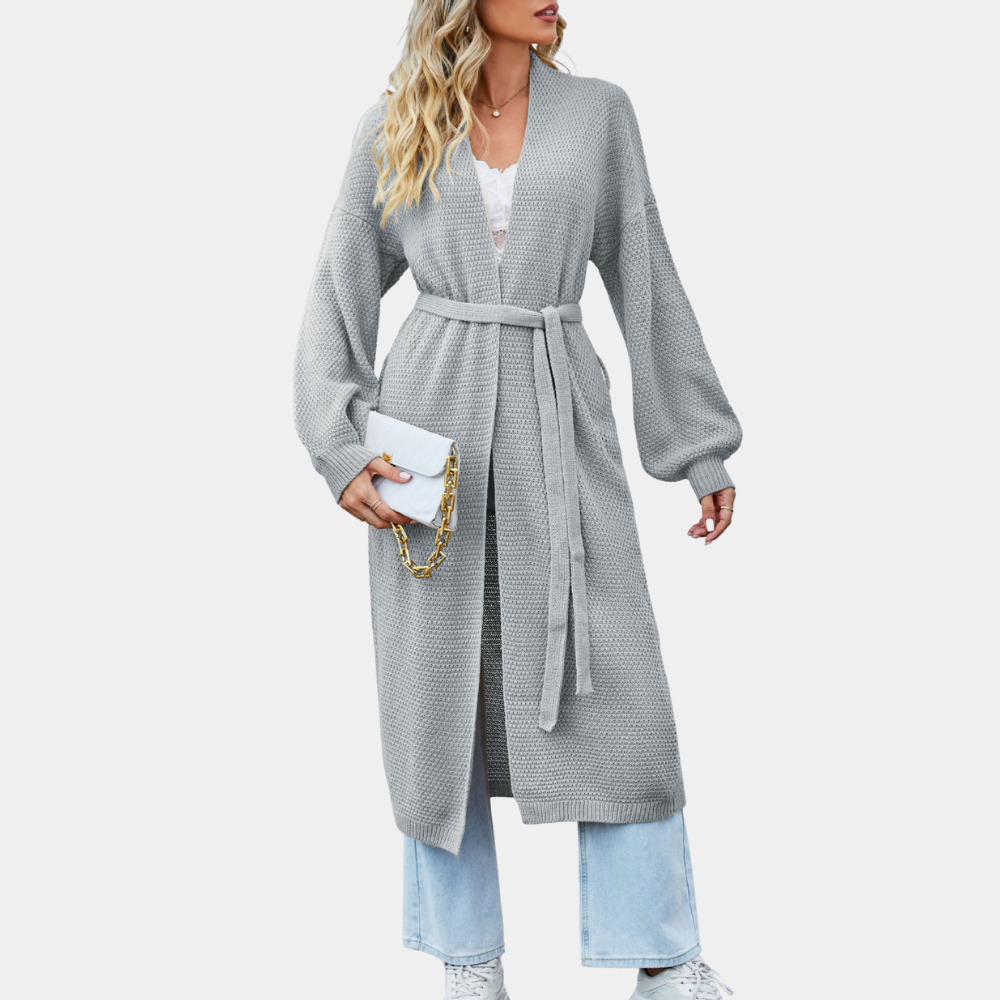 Minka - Eleganter und zeitloser langer Damenmantel