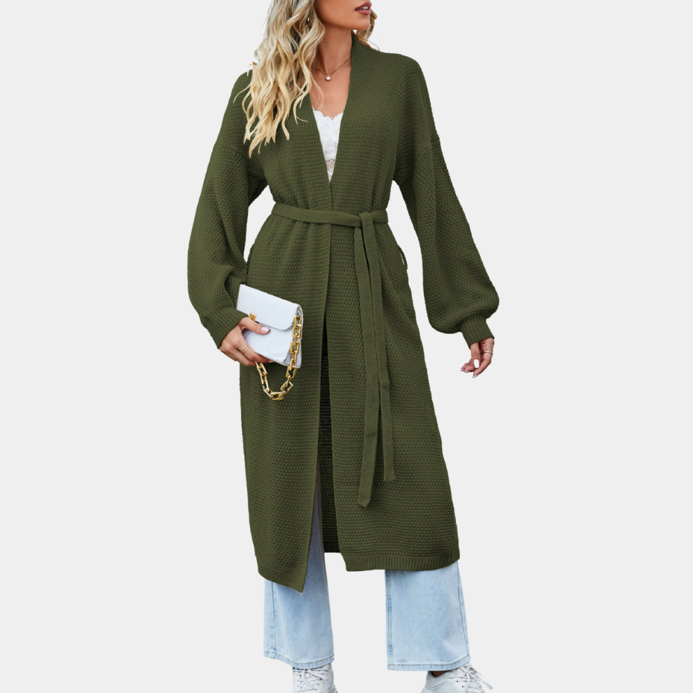 Minka - Eleganter und zeitloser langer Damenmantel