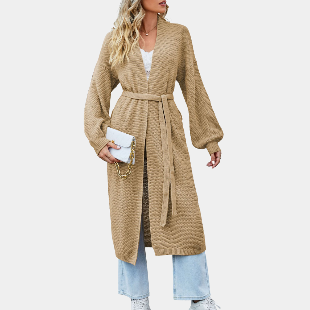 Minka - Eleganter und zeitloser langer Damenmantel