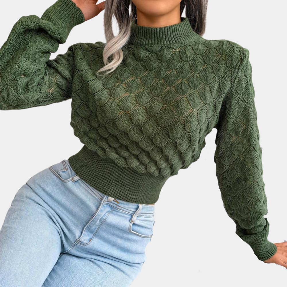 Stilvolle, moderne Damenstrickjacke für jeden Anlass