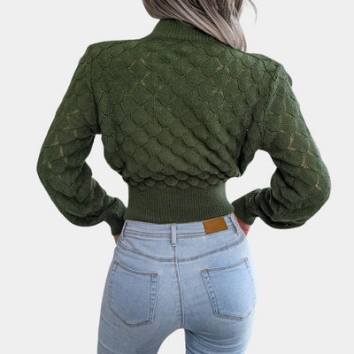 Stilvolle, moderne Damenstrickjacke für jeden Anlass