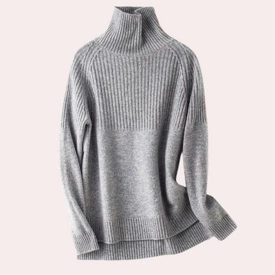 Eleganter Luxus-Rollkragenpullover für Frauen