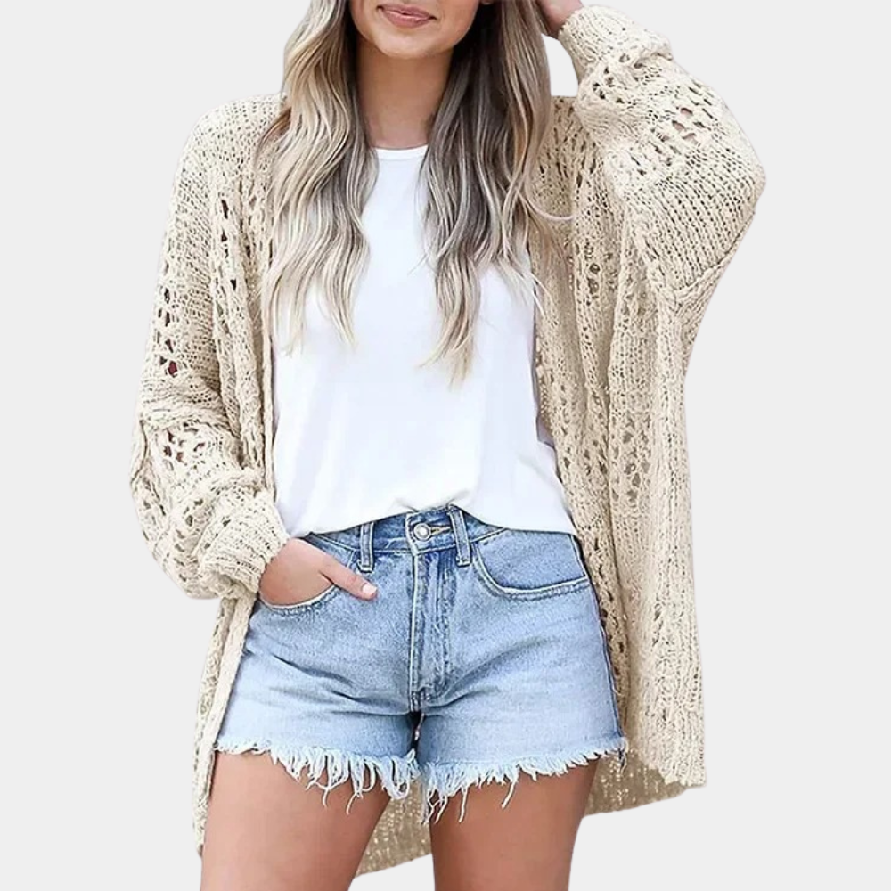 Mireille - Schicke und kuschelige Damen Strickjacke