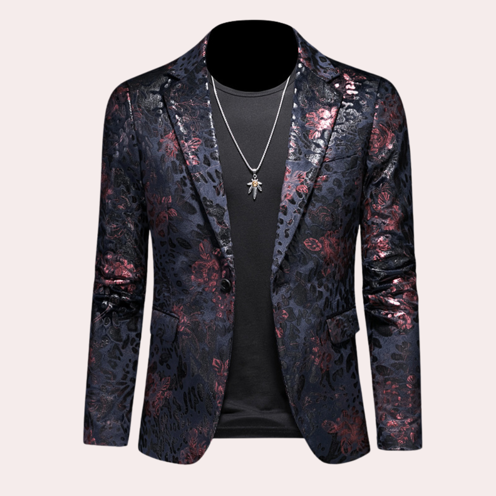 Alfons - Stilvoller botanischer Blazer für den modebewussten Mann