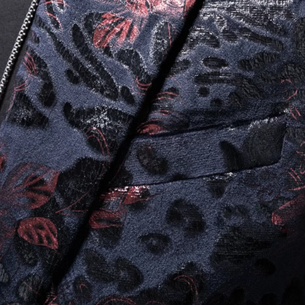 Alfons - Stilvoller botanischer Blazer für den modebewussten Mann