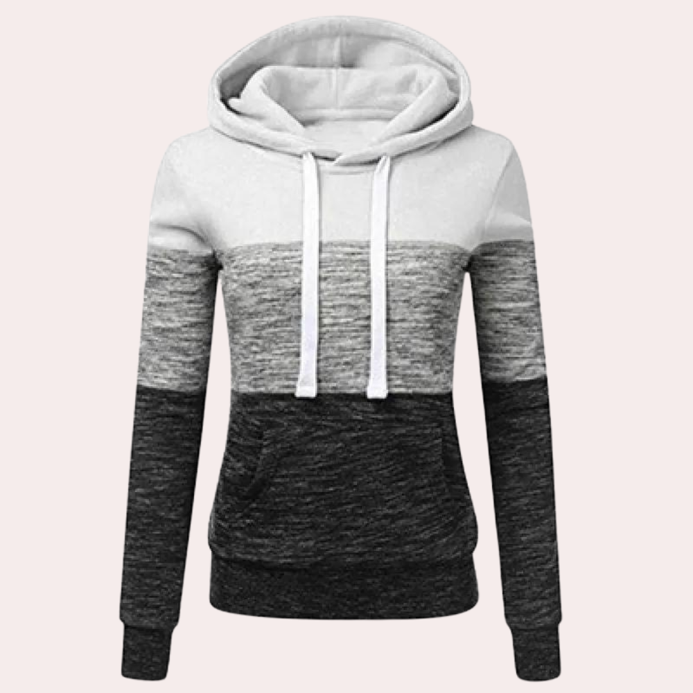 Siobhan - Gemütlicher Multicolour Hoodie für Frauen