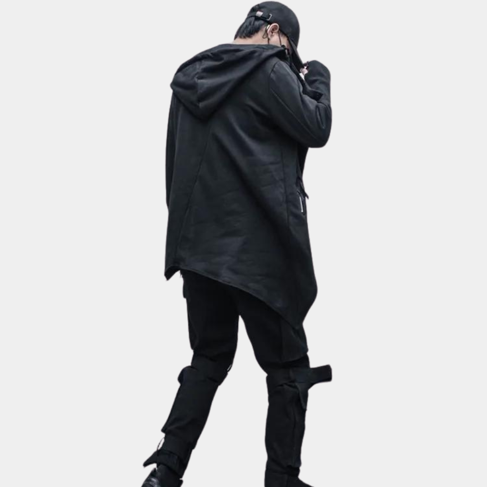 Balthasar - Stilvoller Herren-Trenchcoat mit elegantem asymmetrischem Schnitt