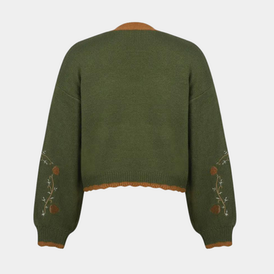 Letizia - Luxuriöse langärmelige Damenstrickjacke für höchsten Komfort