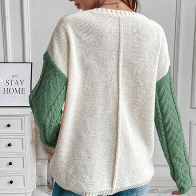 Lorna - Stylischer Strickpullover für Damen mit eleganten Drop-Shoulder-Details