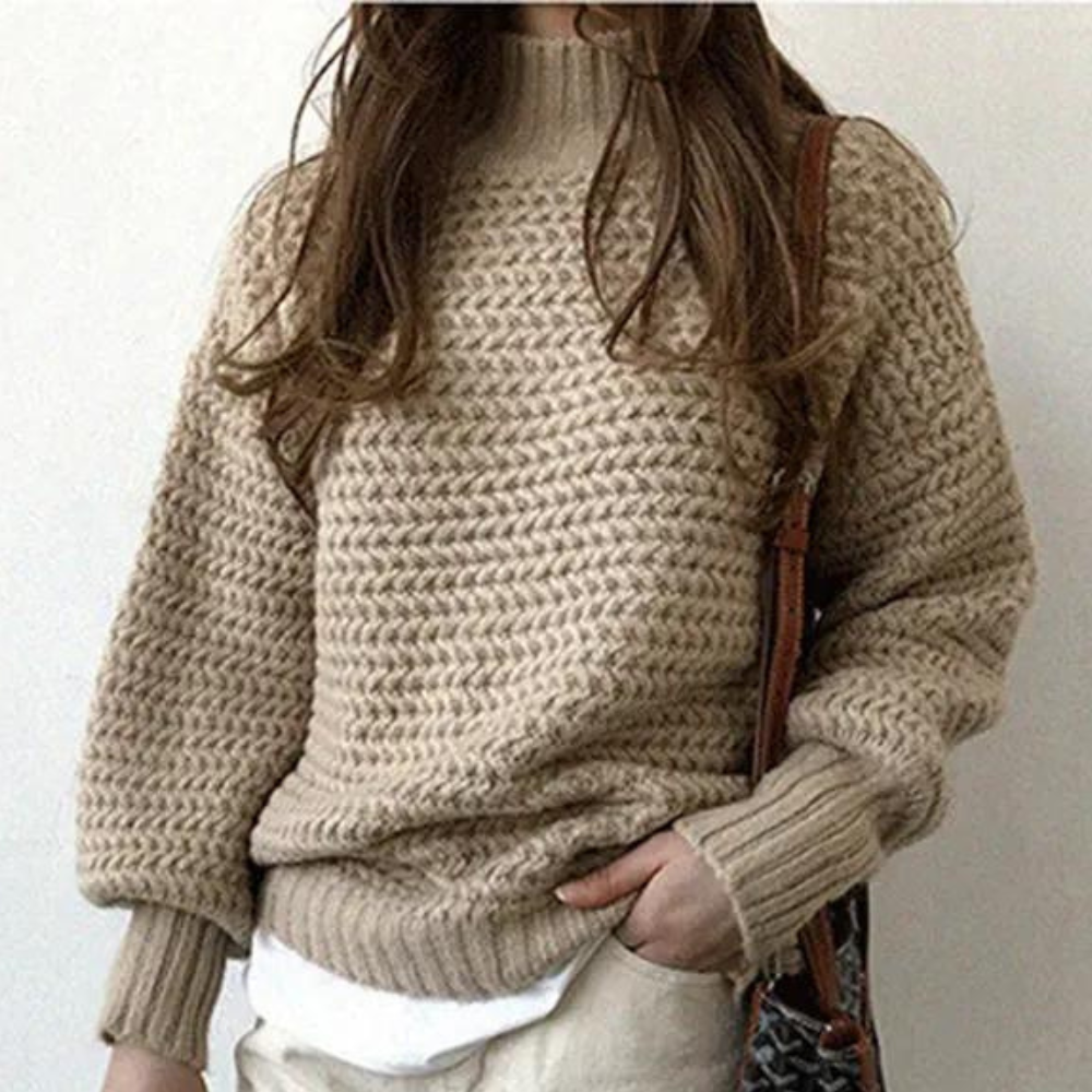 Melina - Eleganter Damenpullover aus hochwertigem Strick
