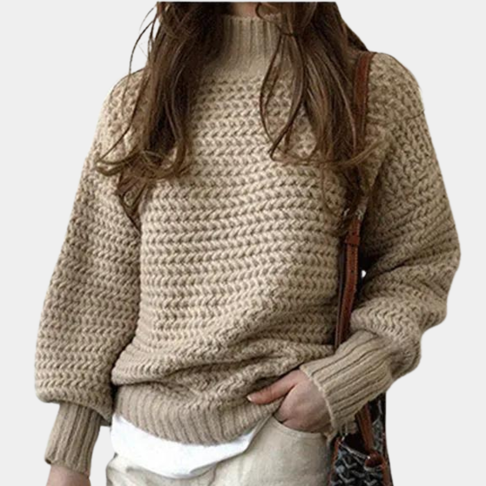 Melina - Eleganter Damenpullover aus hochwertigem Strick