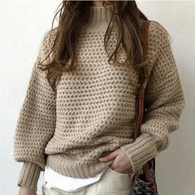 Melina - Eleganter Damenpullover aus hochwertigem Strick