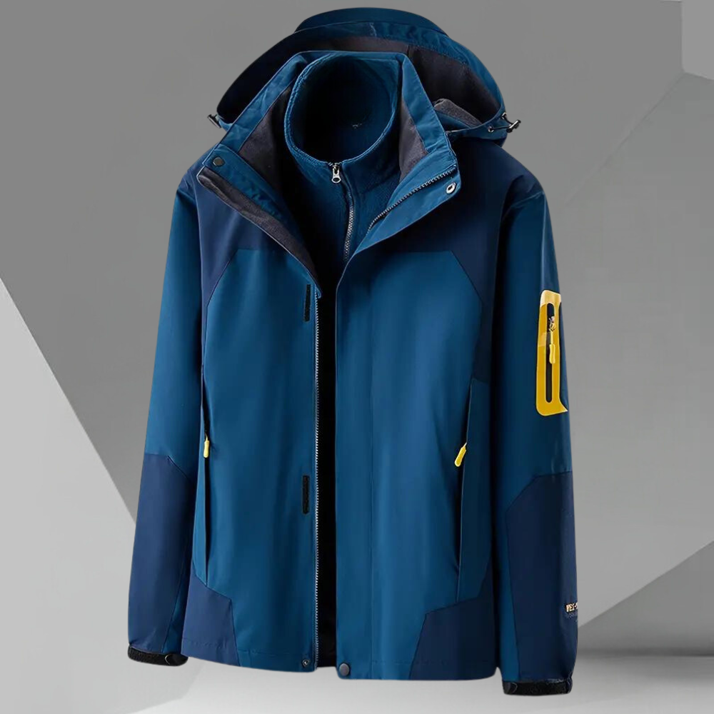 Eirik - Trendiger Windbreaker für Männer mit Kapuze