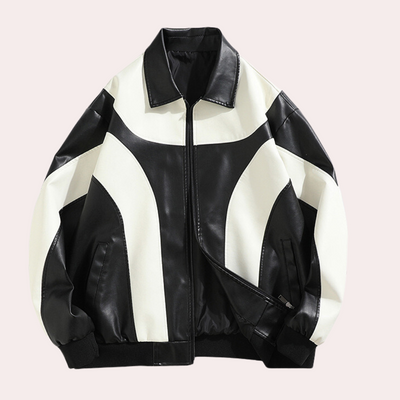 Mateusz - Stylische Herren Jacke mit Farbblock-Zip-Up
