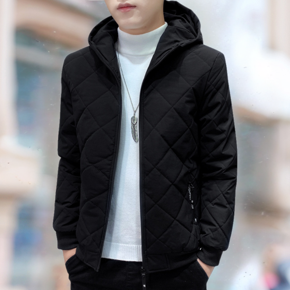 Elie - Stylische & kuschelige Herren-Kapuzenjacke