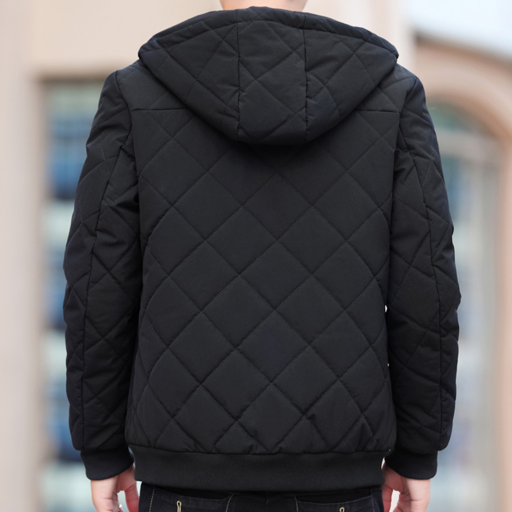 Elie - Stylische & kuschelige Herren-Kapuzenjacke