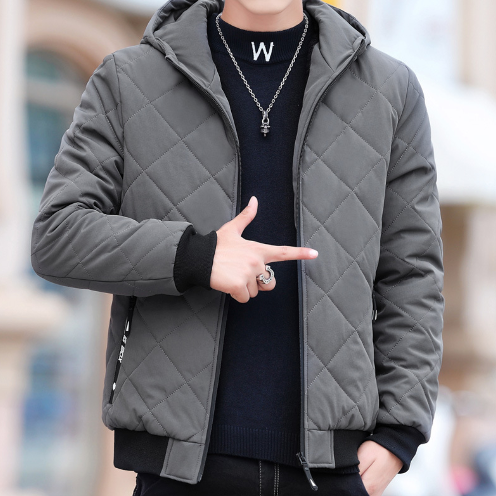 Elie - Stylische & kuschelige Herren-Kapuzenjacke