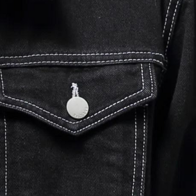 Darcio - Stylische Denim-Winterjacke für Männer mit trendigem Flair