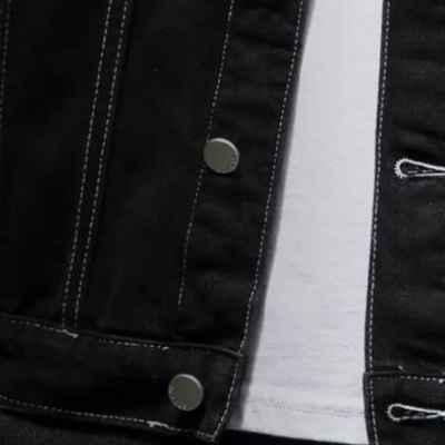 Darcio - Stylische Denim-Winterjacke für Männer mit trendigem Flair