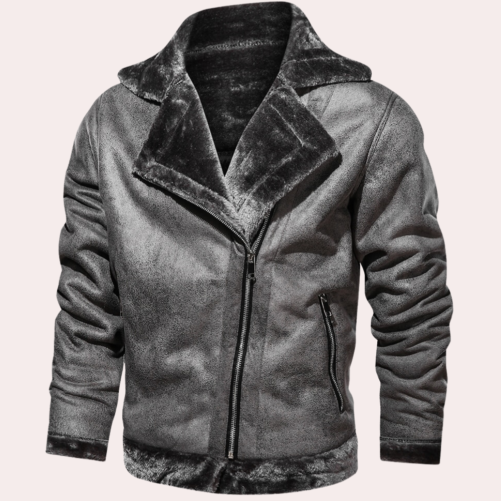 Stilvolle klassische Herren-Winterjacke von Drugi