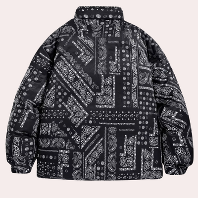 Maslen - Elegante Herren-Wendejacke mit schickem Paisley-Motiv