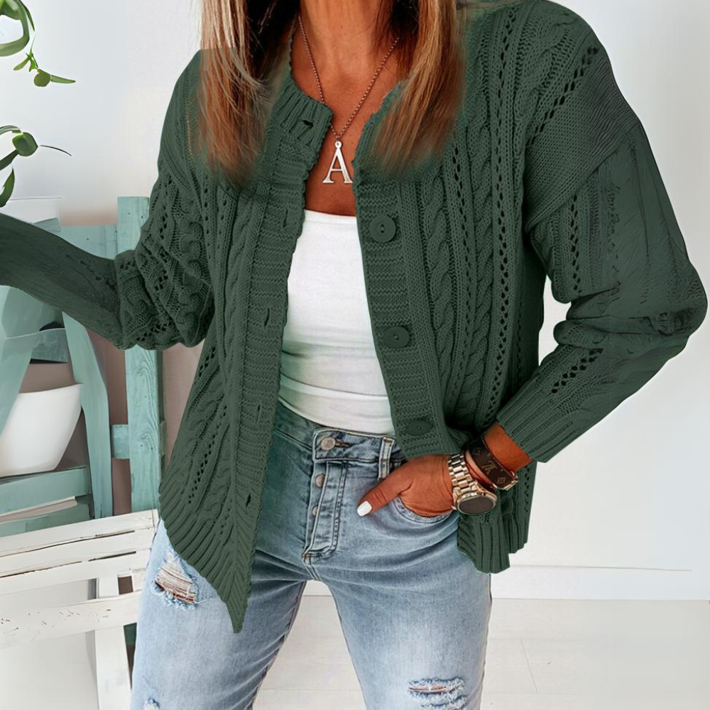 Luxuriöses, bequemes Strickjäckchen für Damen - Margherita