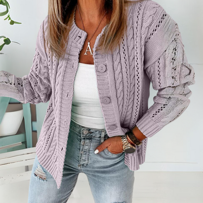 Luxuriöses, bequemes Strickjäckchen für Damen - Margherita