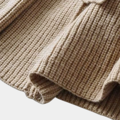 Lotti - Anspruchsvolle Damen Strickjacke mit elegantem Gürtel