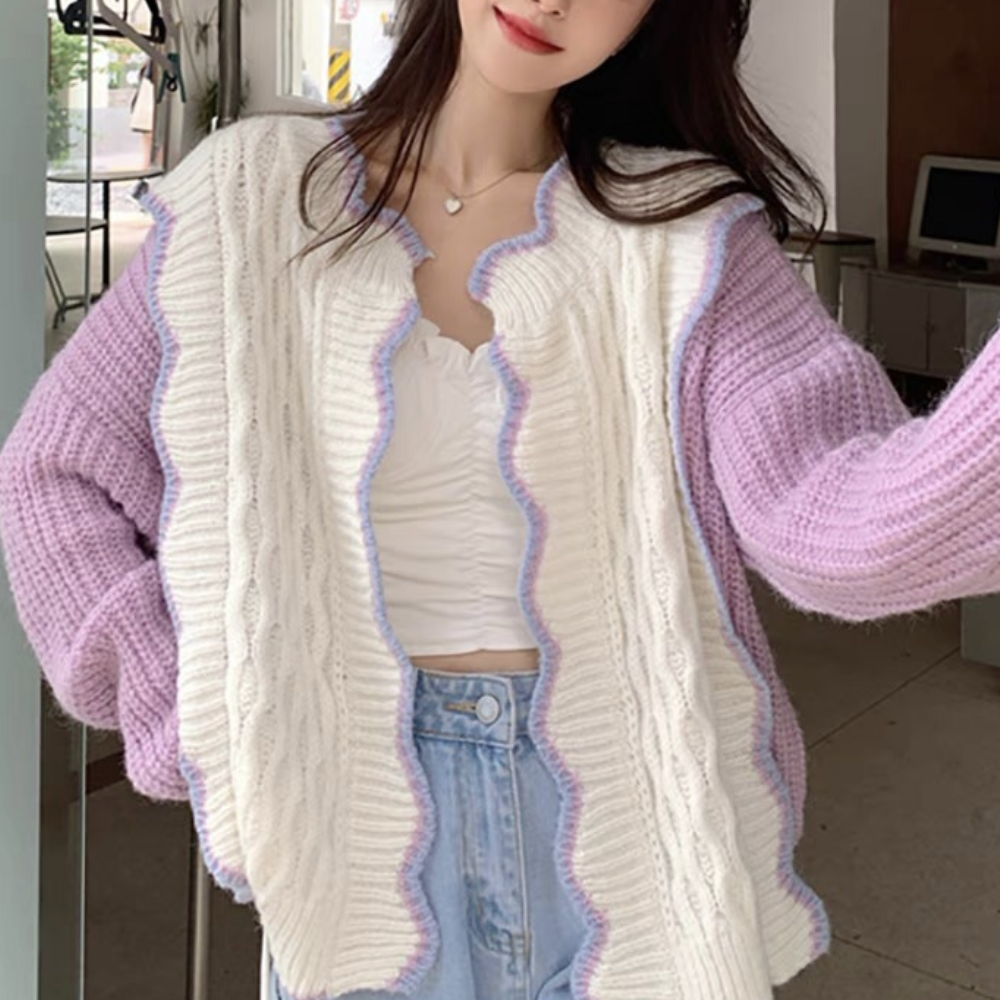 Melusina - Stylische & kuschelige Strickjacke für Frauen