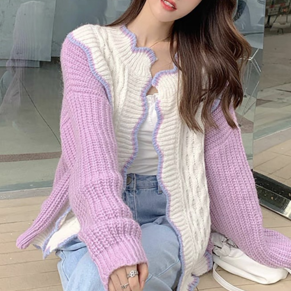 Melusina - Stylische & kuschelige Strickjacke für Frauen