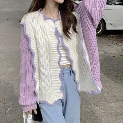 Melusina - Stylische & kuschelige Strickjacke für Frauen