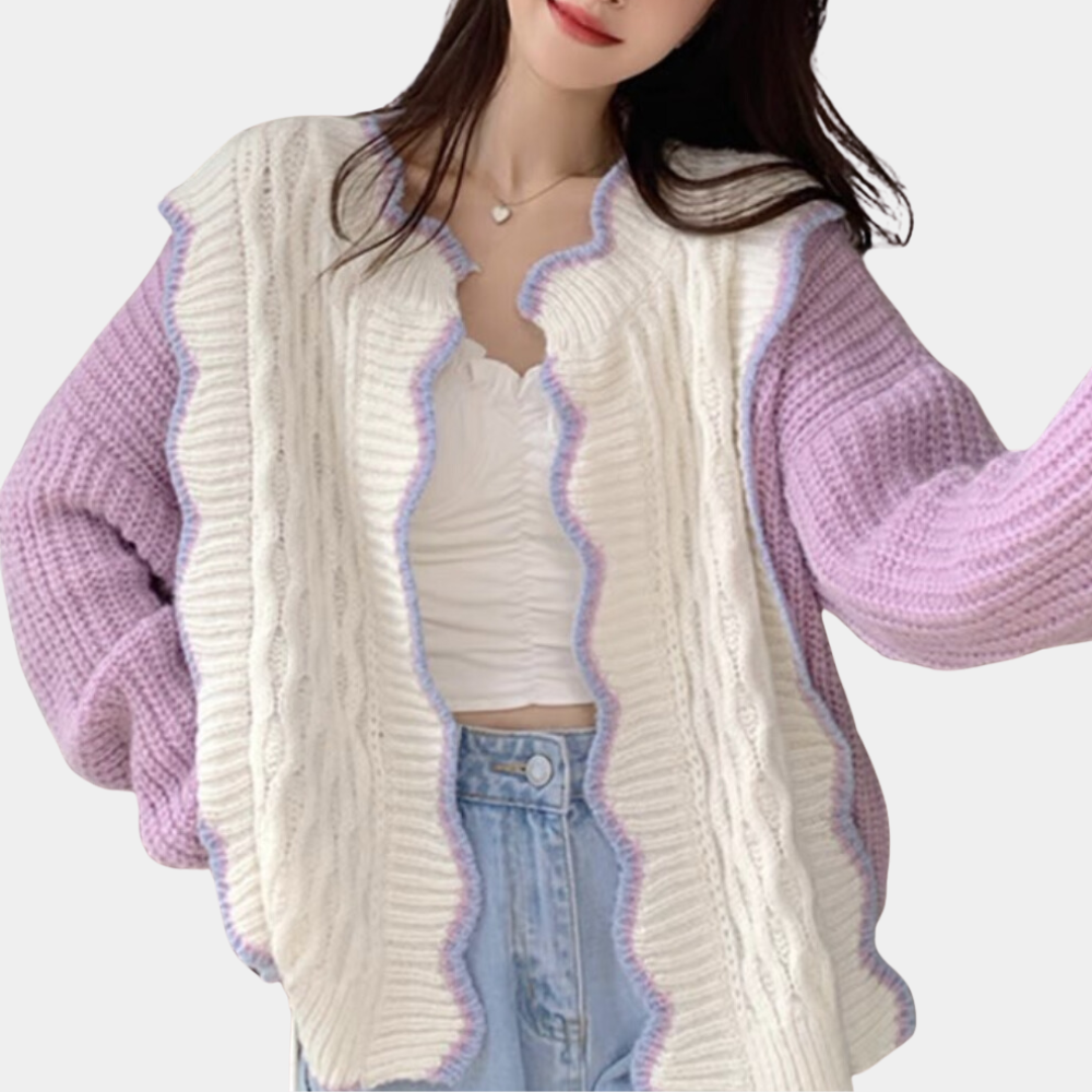 Melusina - Stylische & kuschelige Strickjacke für Frauen